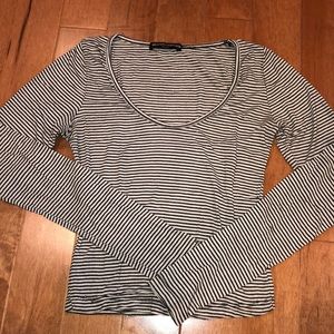 Brandy Melville Long sleeve Stripe Tee
